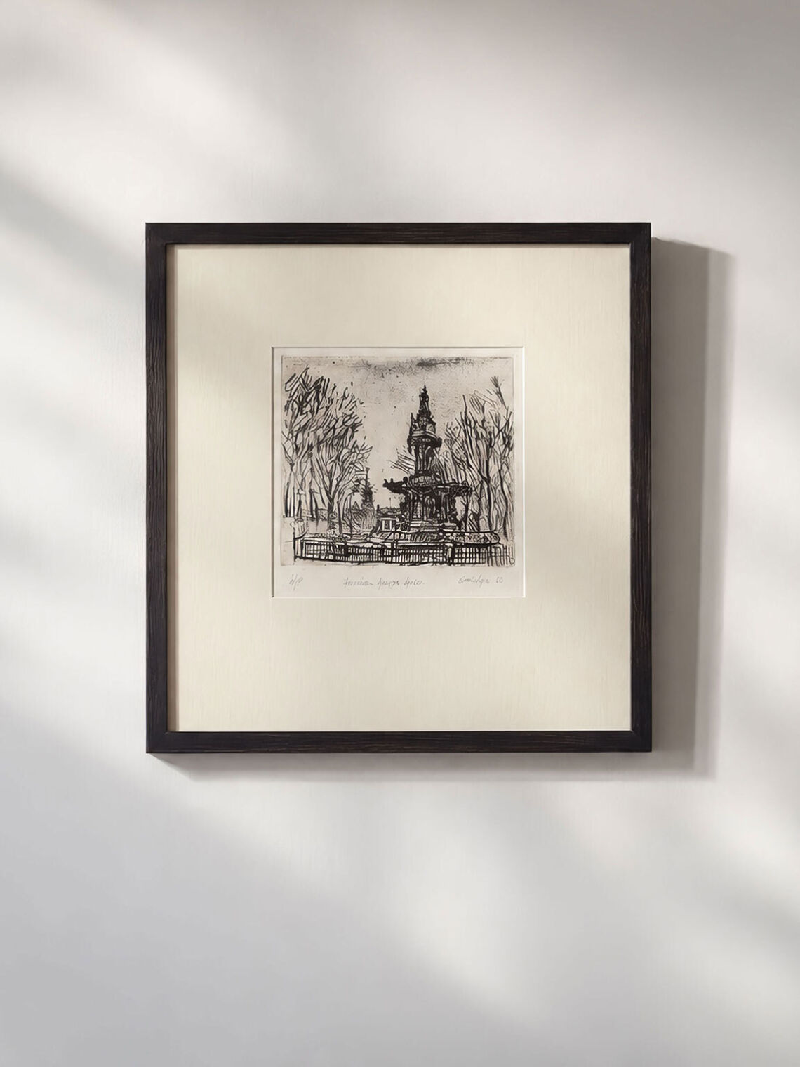 Fountain drawing