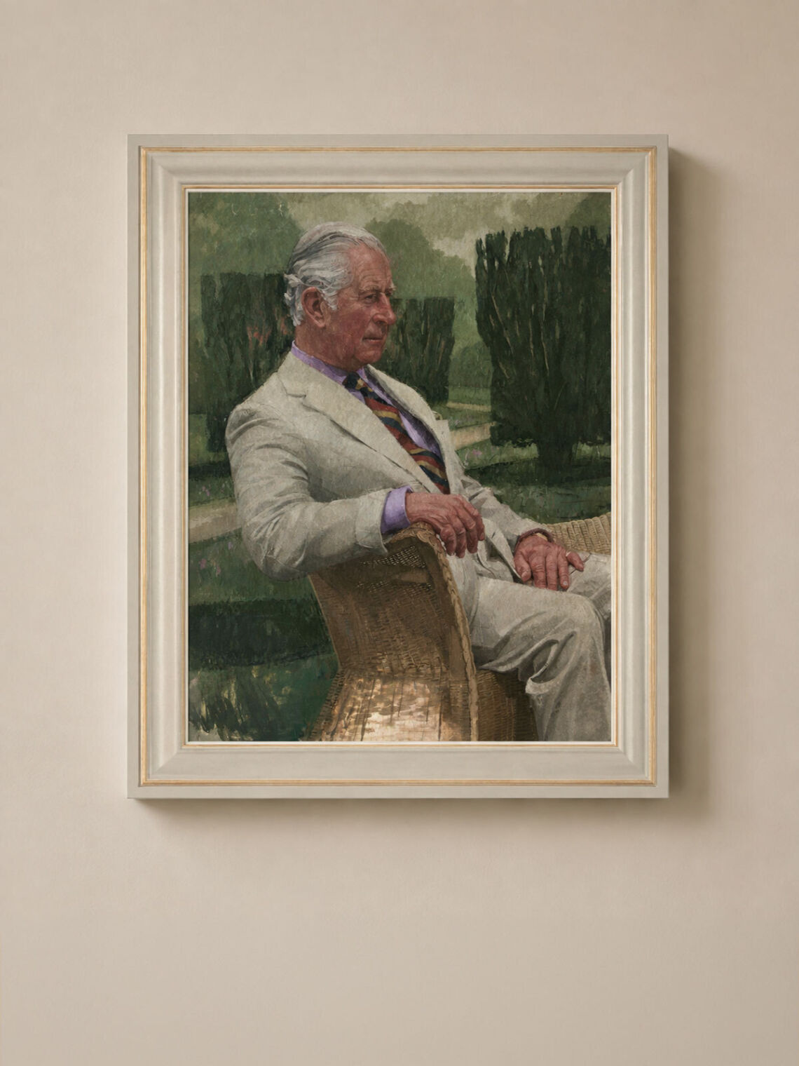 King Charles portrait