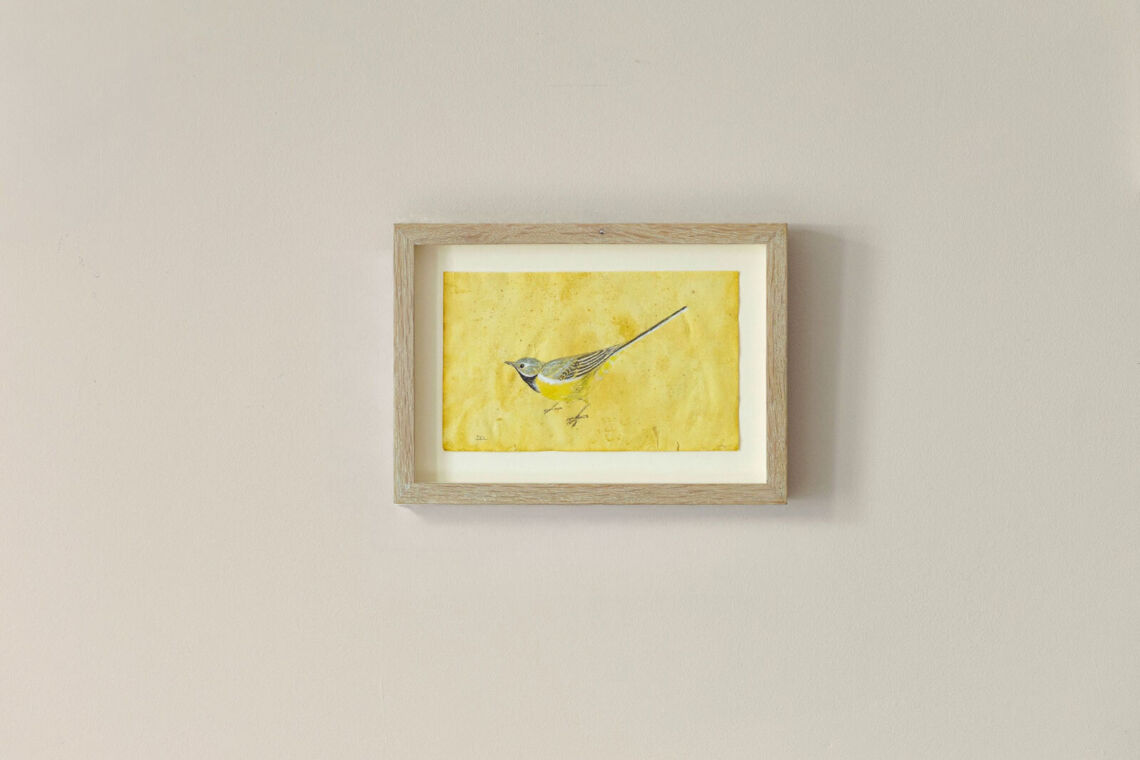 Waiting Painting of a bird