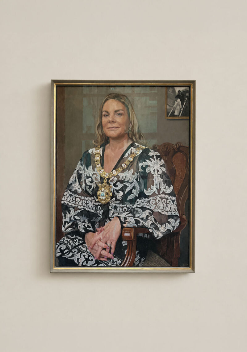 portrait with framing