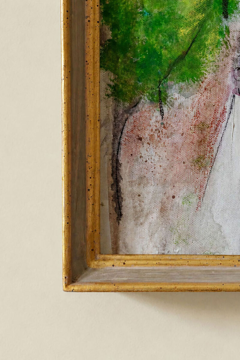 corner detail of framing