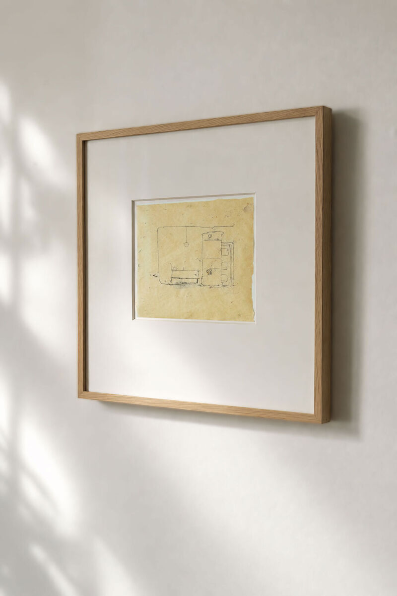 Yellow drawing